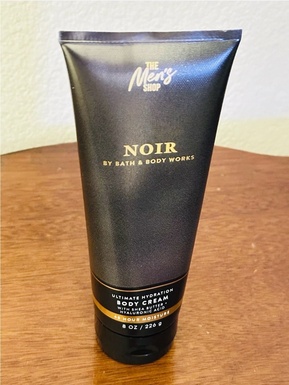 Bath & Body Works Noir Men's Shop Body Cream - Black and Gold
